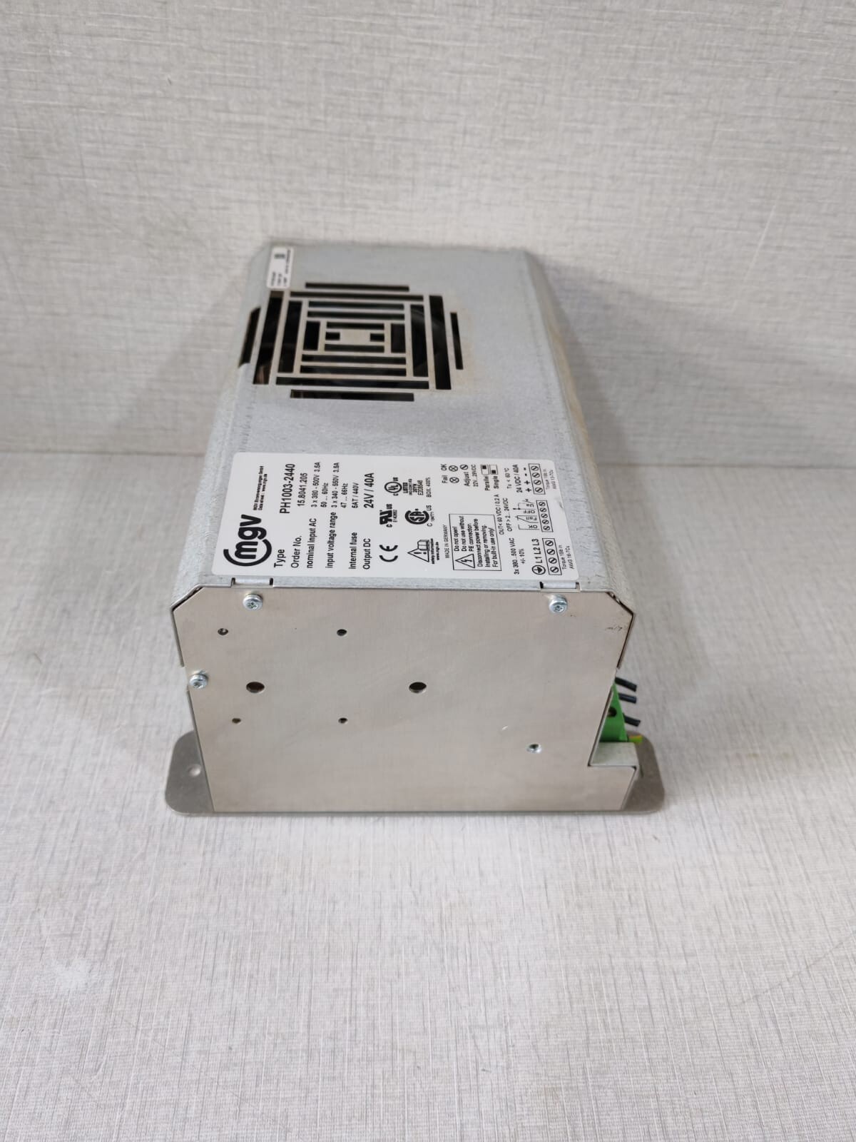MGV 15.8041.205 MGV PH1003-2440 Output Power Supply 15.8041.205 8