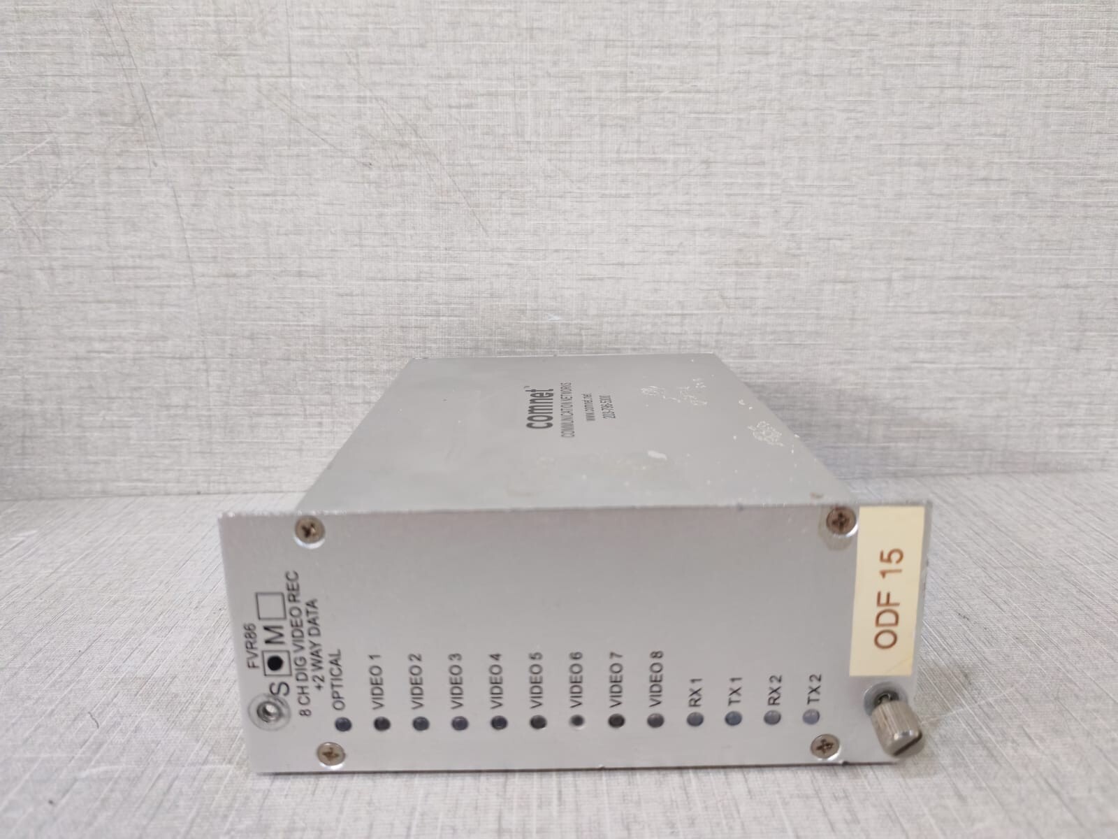 Comnet FVR86 COMNET FVR86(S) 8 CH DIG VIDEO REC + 2 WAY DATA 2