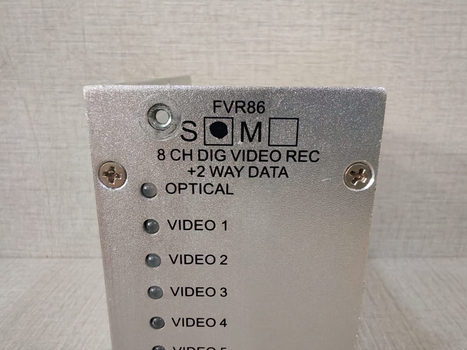 Comnet FVR86 COMNET FVR86(S) 8 CH DIG VIDEO REC + 2 WAY DATA 3