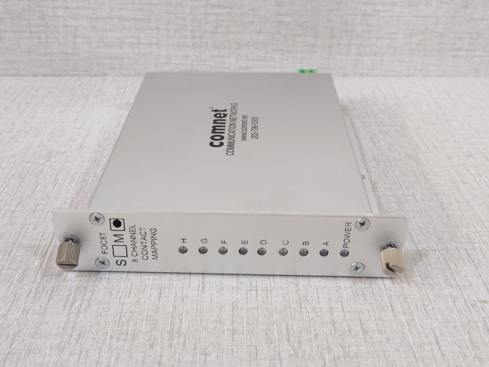 Comnet FDC8TM1 COMNET COMMUNICATION NETWORKS FDC8T(M) 8 CHANNEL CONTACT MAPPING FDC8TM1 3
