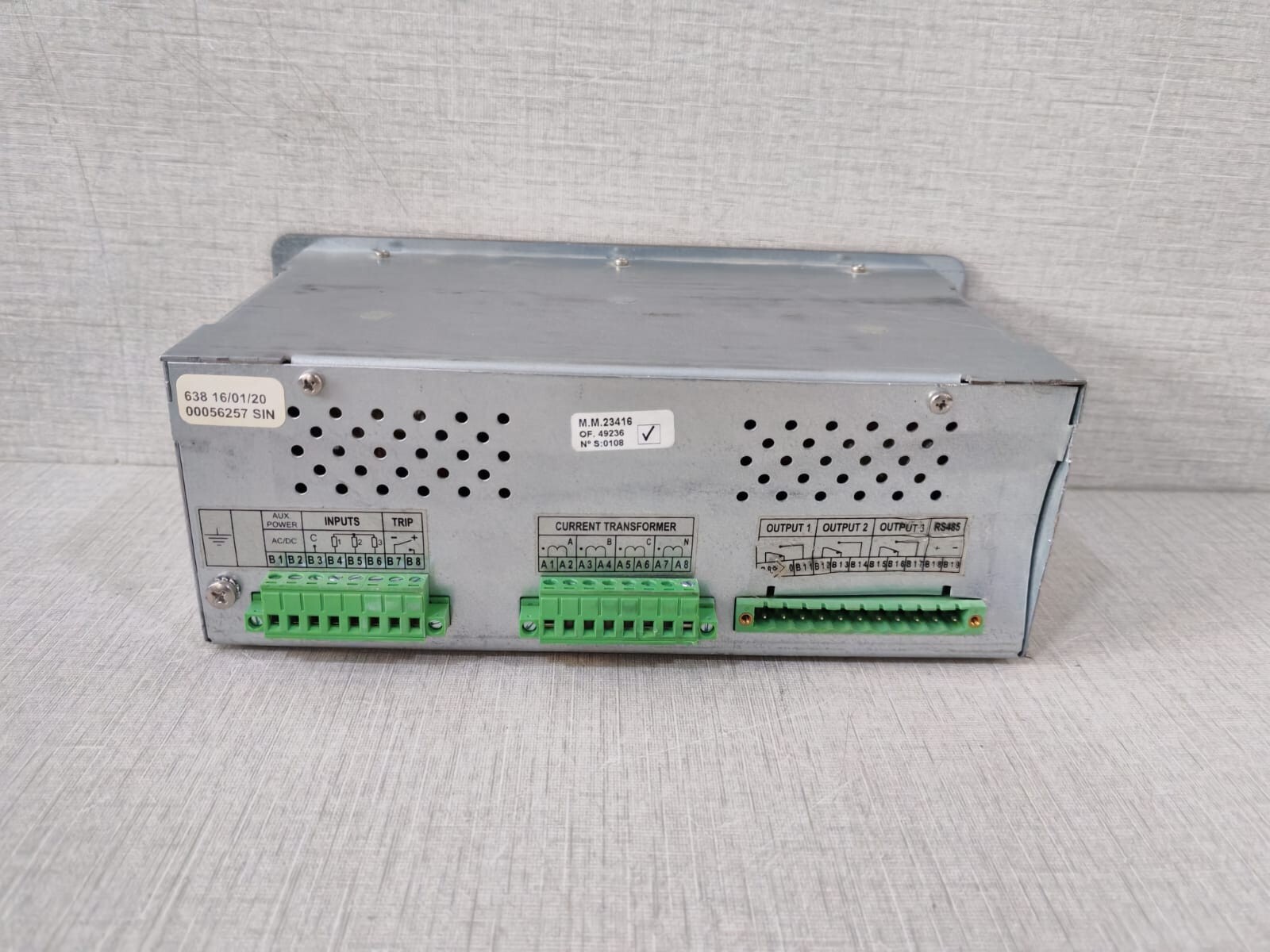 FANOX FANOX SIA-B FANOX SIA-B Dual Powered OC and EF Relay 9