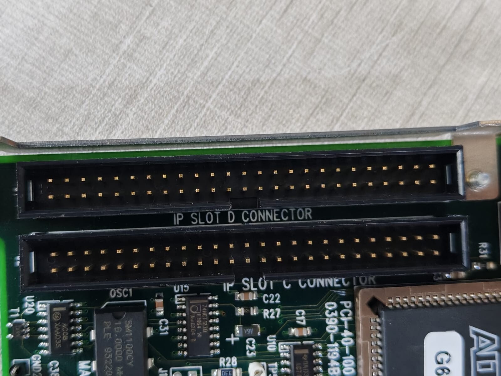 Thales PCI40 THALES PCI40 BOARD WITH IP MODULE MP SERIAL 56154160AA 5