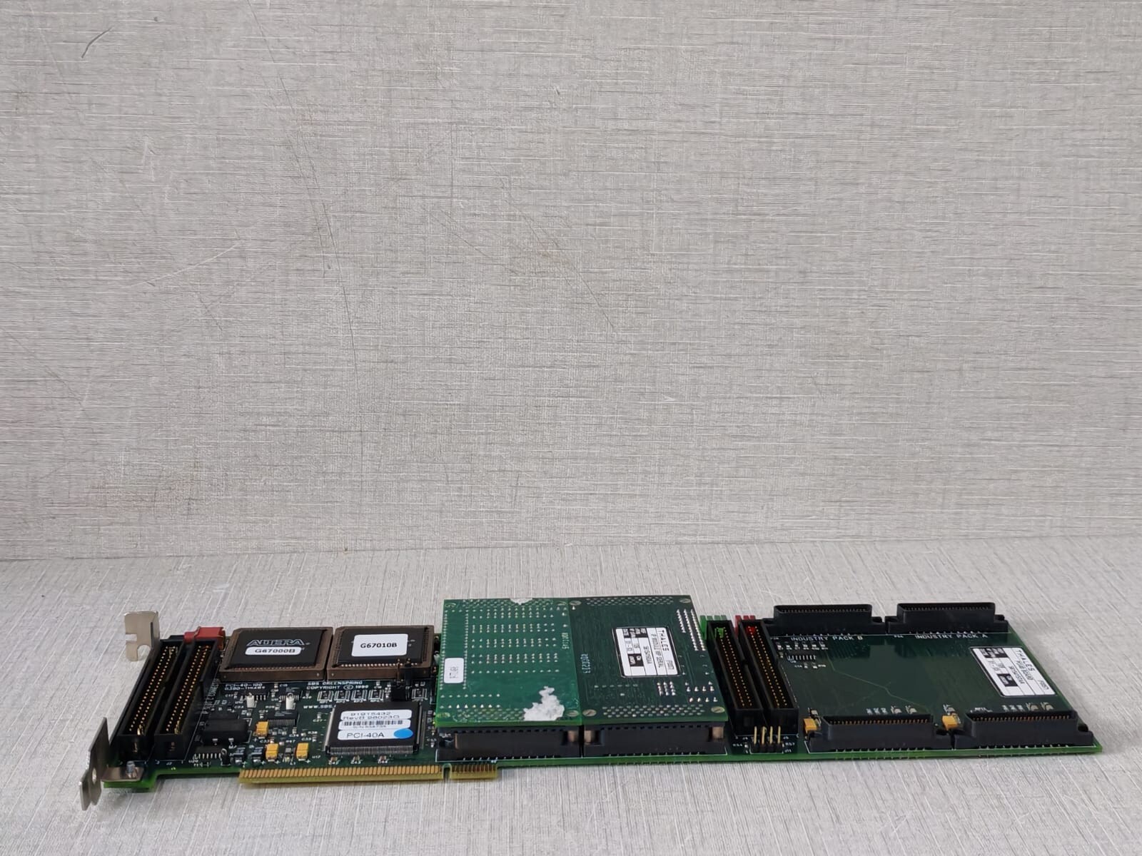 Thales PCI40 THALES PCI40 BOARD WITH IP MODULE MP SERIAL 56154160AA 6