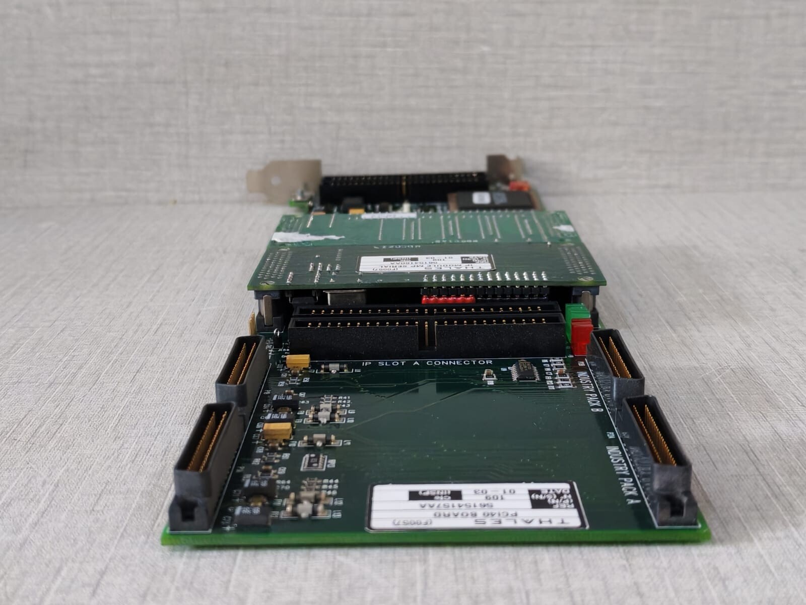 Thales PCI40 THALES PCI40 BOARD WITH IP MODULE MP SERIAL 56154160AA 8