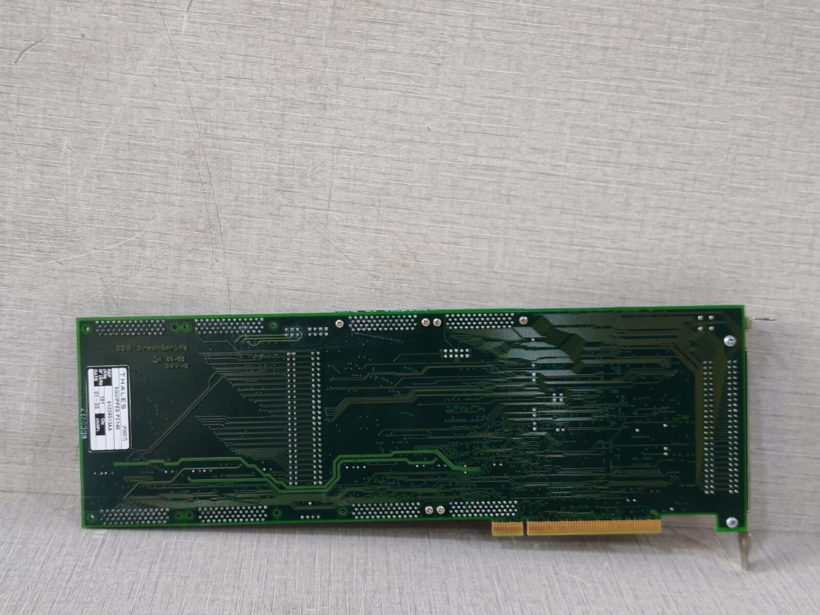 Thales PCI40 THALES PCI40 BOARD WITH IP MODULE MP SERIAL 56154160AA 10