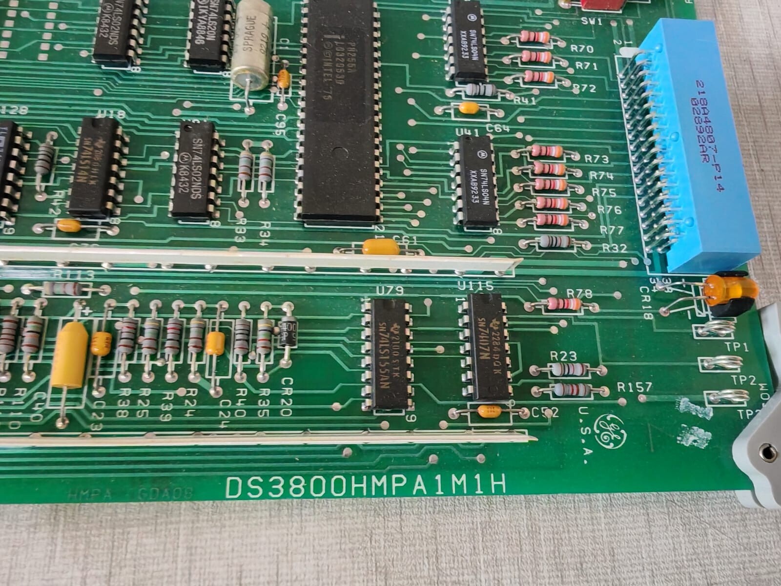 GE Drive Systems DS3800HMPA1M1H GE Drive Systems MICROPROCESSOR CIRCUIT BOARD DS3800HMPA1M1H 2