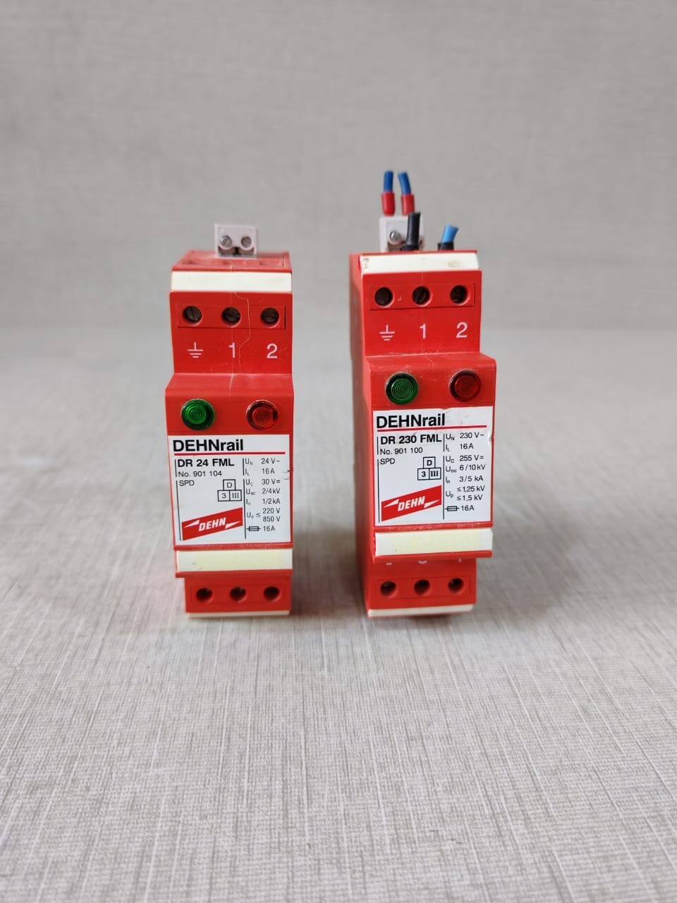 DEHN DR 24 FML, 901104 and DEHN DR 230 FML, 901100 Surge Protector Device