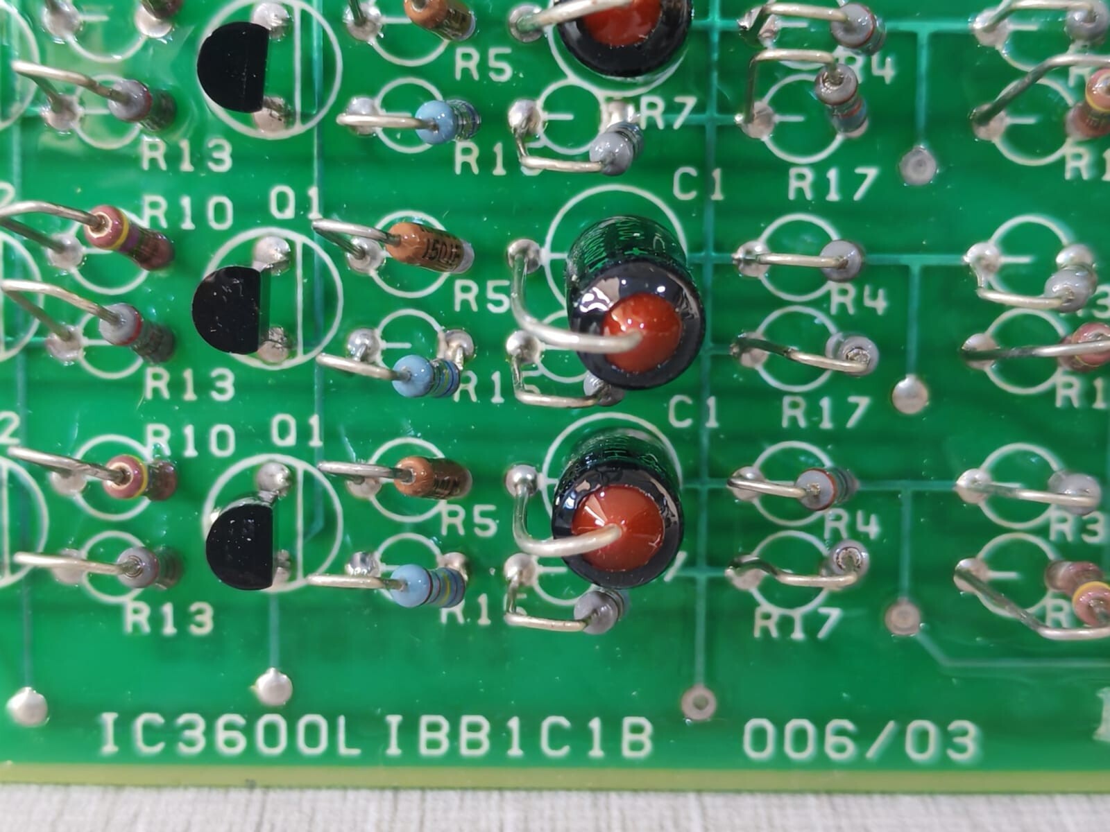 GE IC3600L IBB1C1B GE IC3600L IBB1C1B 006/03 PLC CONTROL BOARD 3