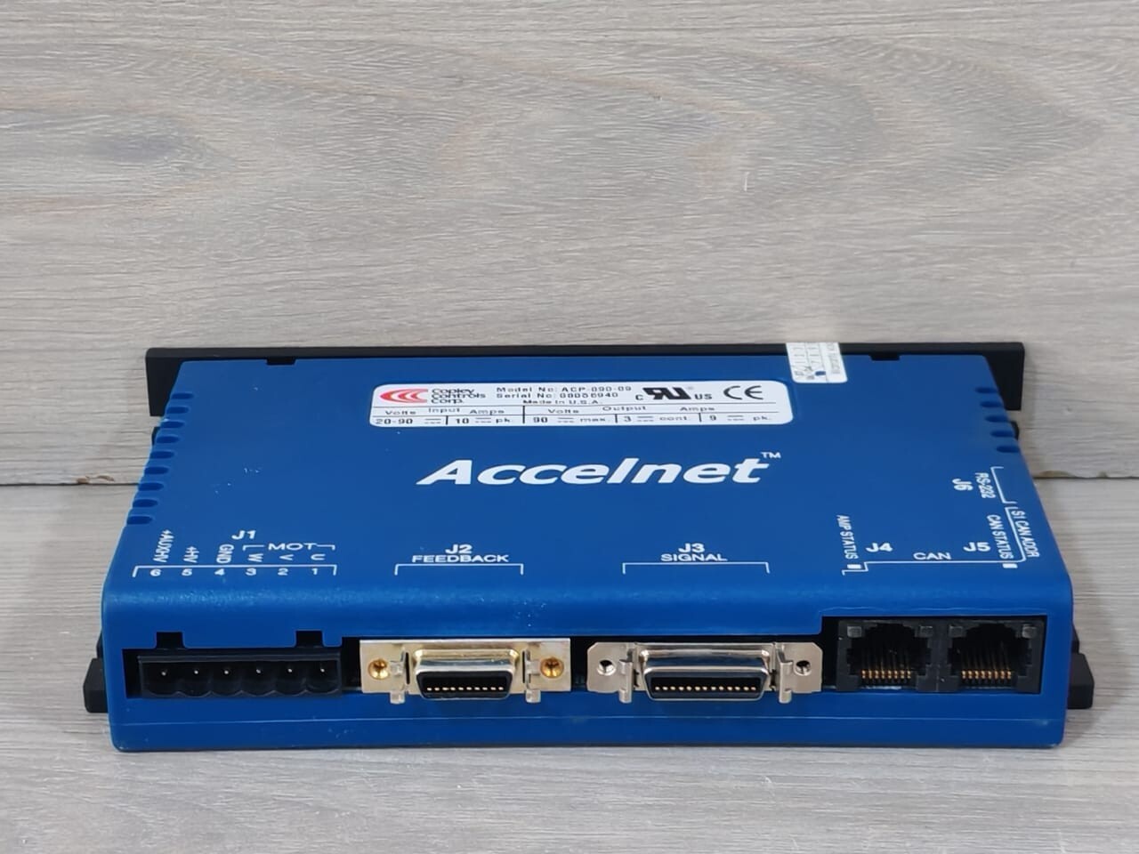Accelnet ACP-090-09 Accelnet ACP-090-09 Copely Control- WITH OLD STOCK 6