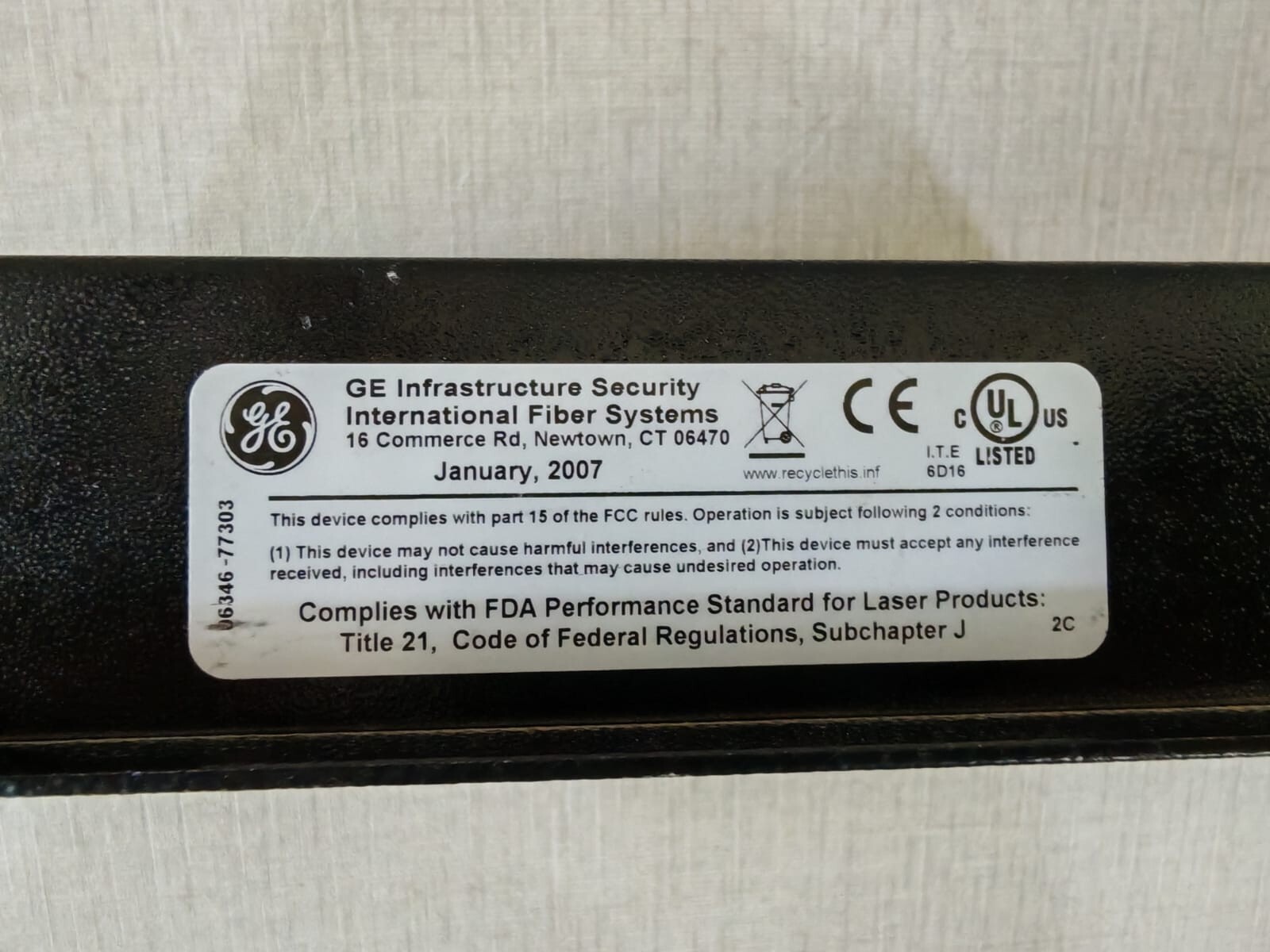 GE Security/IFS DT3025 GE Security/IFS DT3025, 8 Channel Contact Transmitter 5