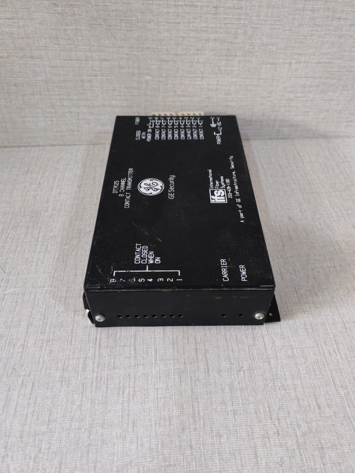 GE Security/IFS DT3025 GE Security/IFS DT3025, 8 Channel Contact Transmitter 8