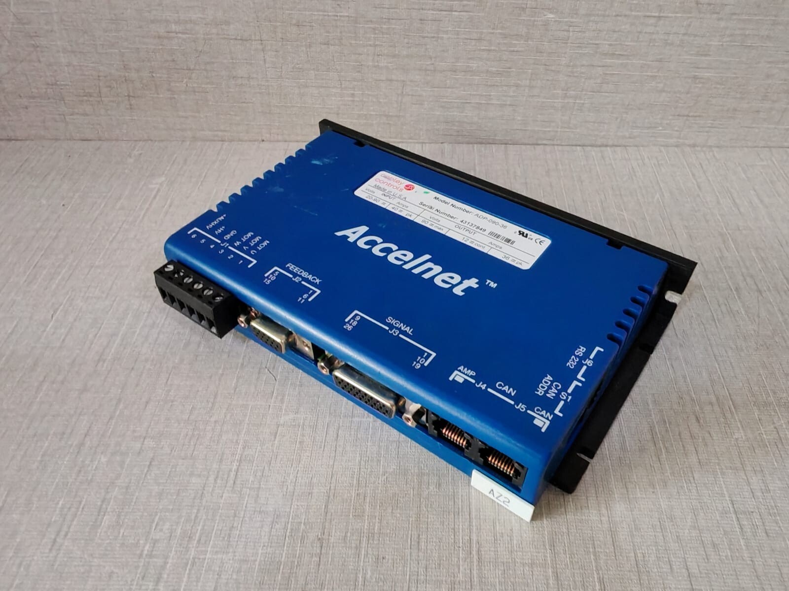 COPLEY CONTROLS ADP-090-36 COPLEY CONTROLS ADP-090-36 ACCELNET SERVO DRIVE 10