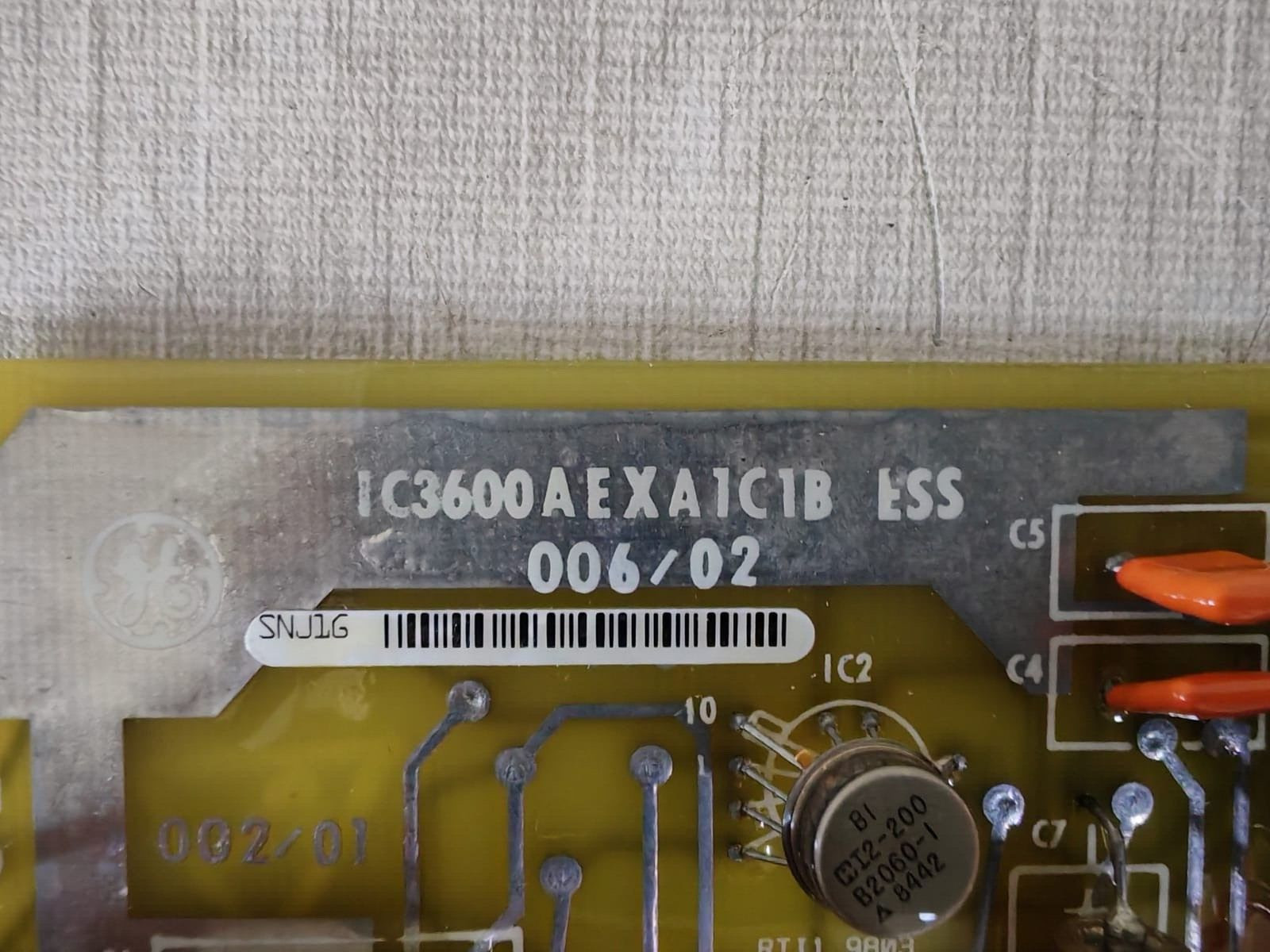 GE IC3600AEXA1C1B GE IC3600AEXA1C1B 006/02 EXPANDER CARD 3