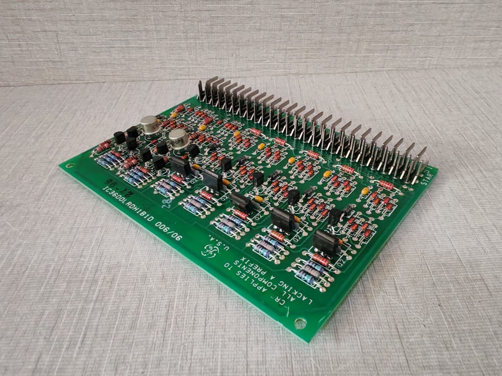 GE IC3600LRDH1B1D GE IC3600LRDH1B1D 006/06 PC CARD GAS TURBINE CONTROLS 10