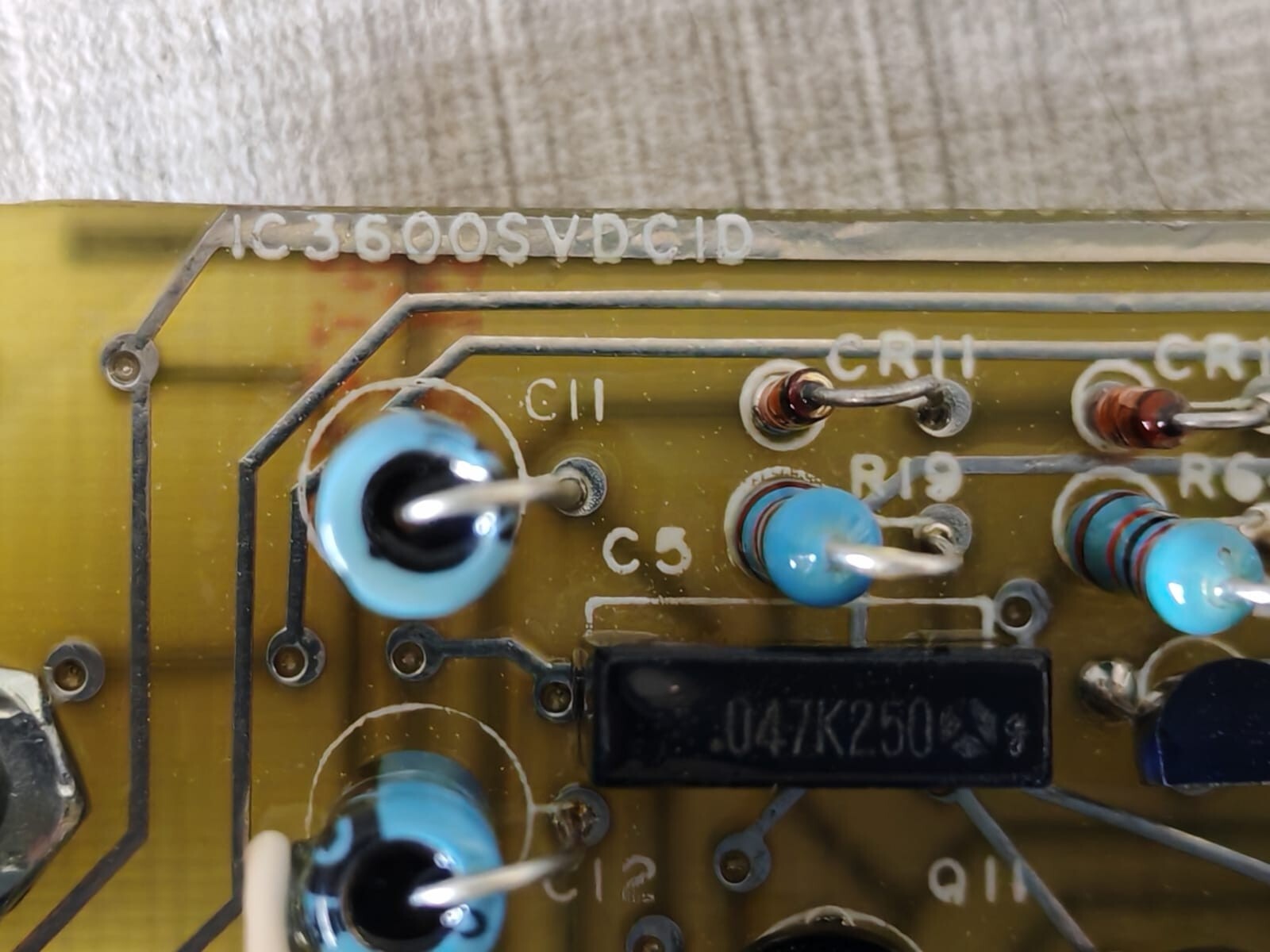 GE IC3600SVDCID GE IC3600SVDCID GAS TURBINE VIBRATION DETECTOR BOARD 3