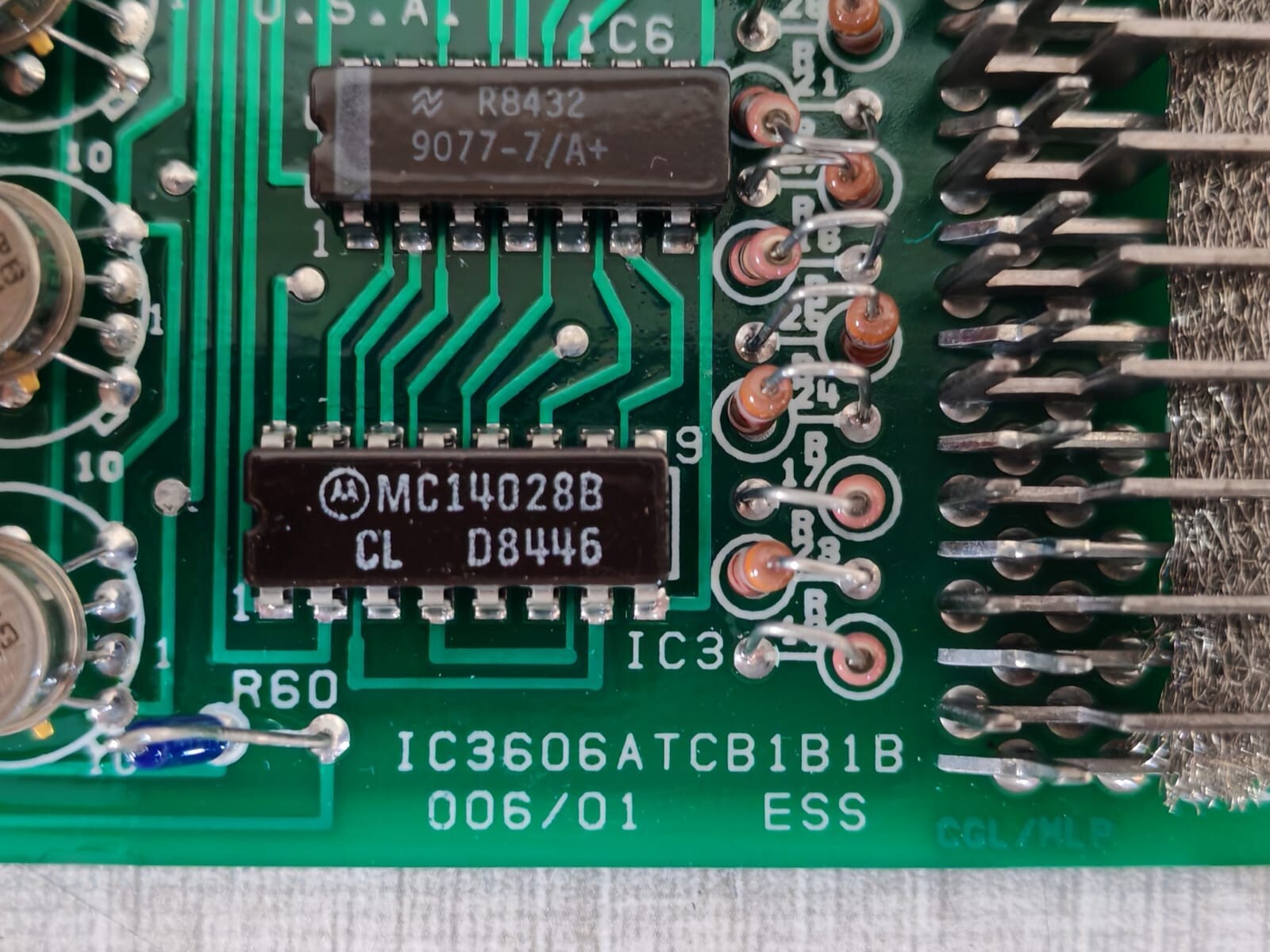 GE Drive System IC3606ATCB1 GE Drive System CONTROL PCB MODULE IC3606ATCB1 / IC3606ATCB1B1B 2
