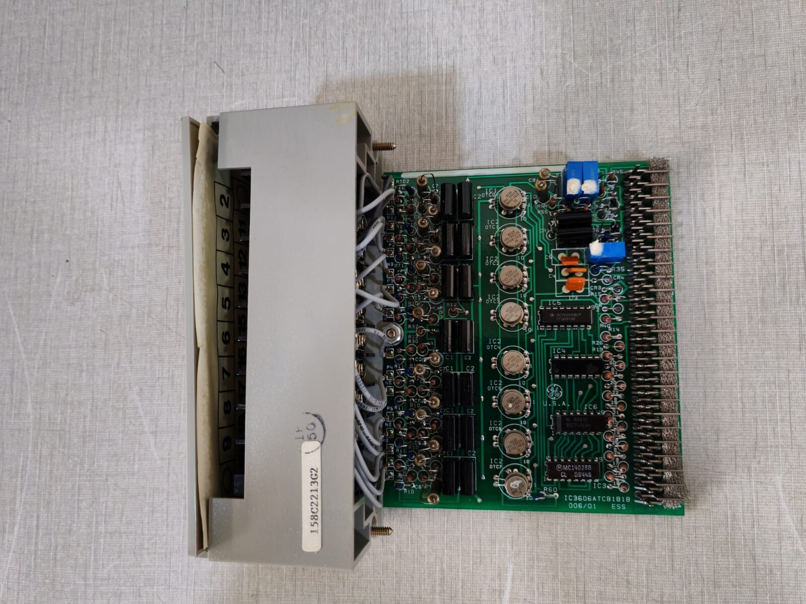 GE Drive System IC3606ATCB1 GE Drive System CONTROL PCB MODULE IC3606ATCB1 / IC3606ATCB1B1B 4