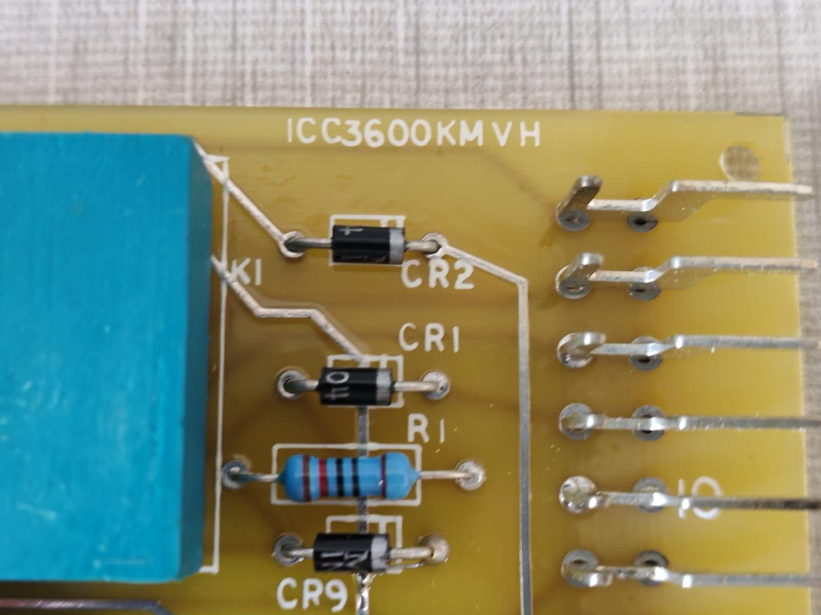 GE ICC3600KMVH GE ICC3600KMVH RELAY CARD 2