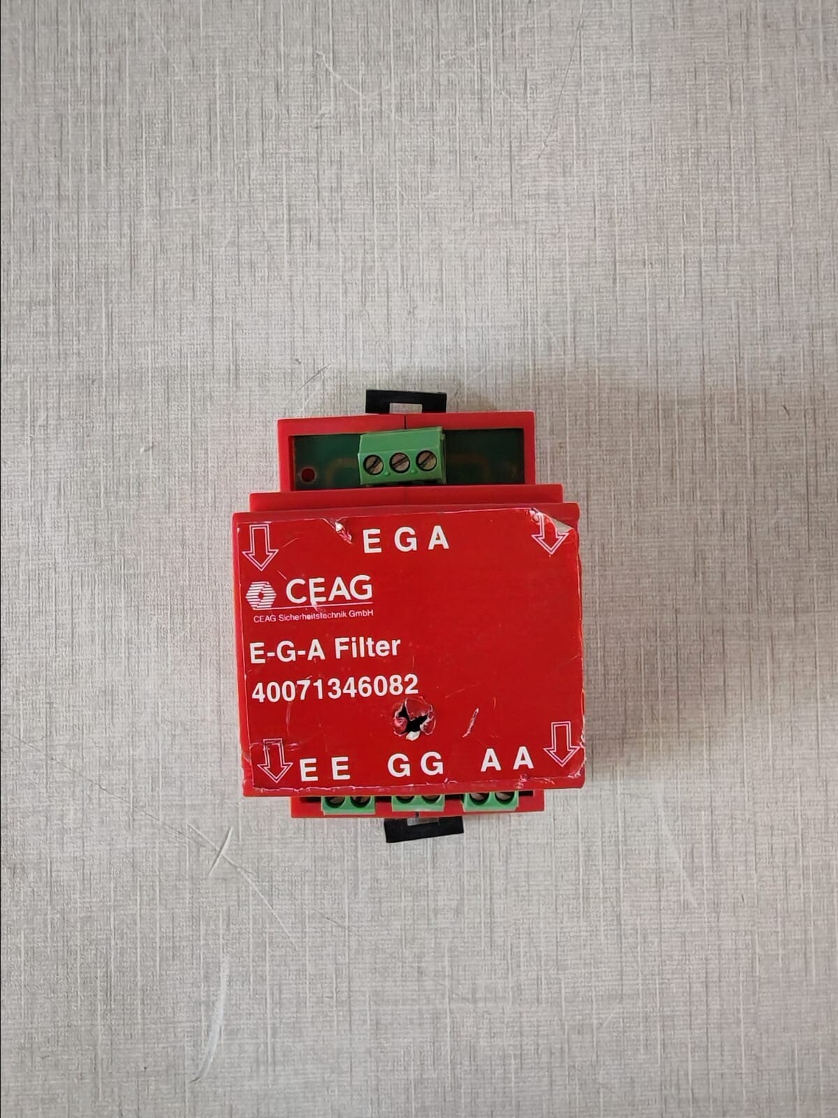 CEAG 40071346082 CEAG 40071346082 E-G-A Filter BUS for Emergency Lighting Systems 8