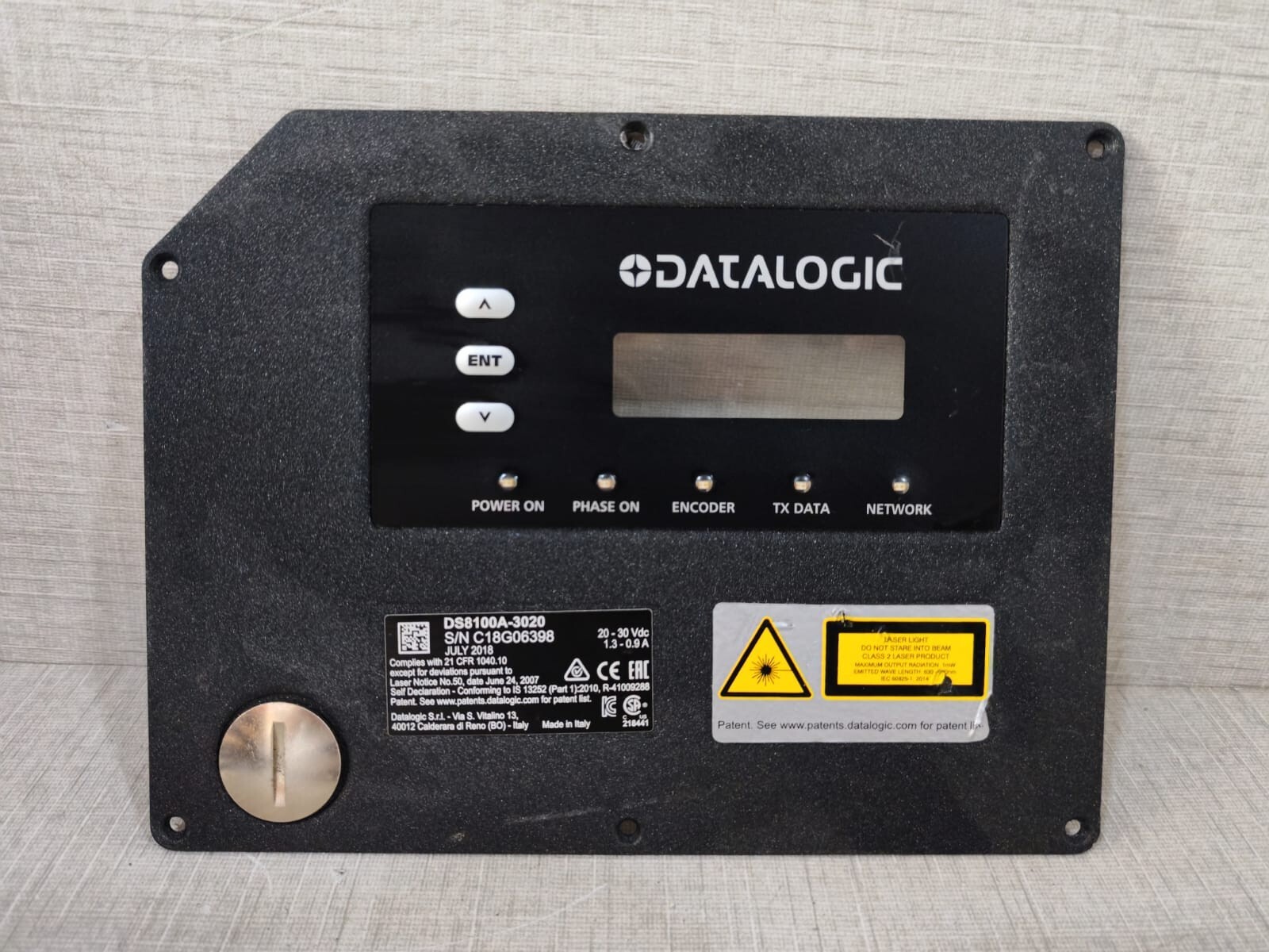 LCD DISPLAY AND KEYPAD PANEL FOR DATALOGIC DS8100A-3020