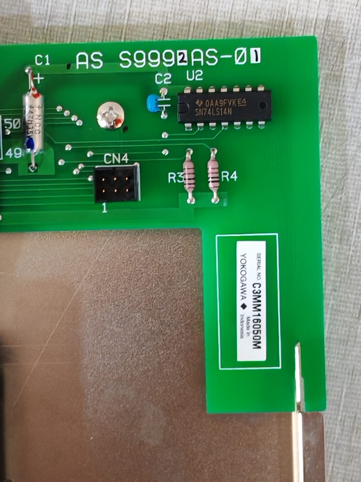 Yokogawa AIP484-S1 Yokogawa AIP484-S1, S9992AS-01 POWER MODULE 5