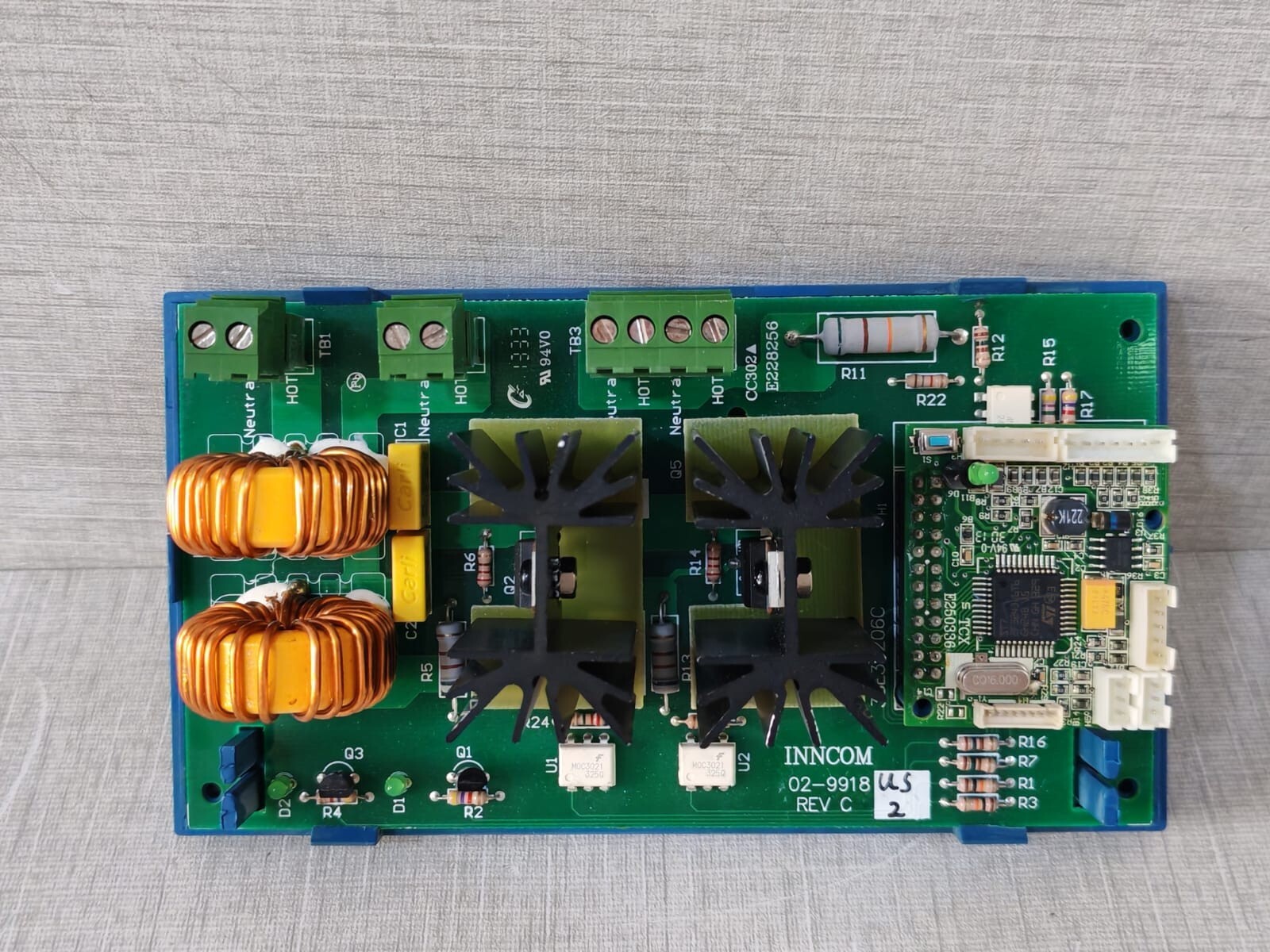 Honeywell 01-9928.US WITH 02-9918 HONEYWELL D254.FET RAIL LAMP DIMMER 01-9928.US WITH 02-9918 REV C BOARD 5