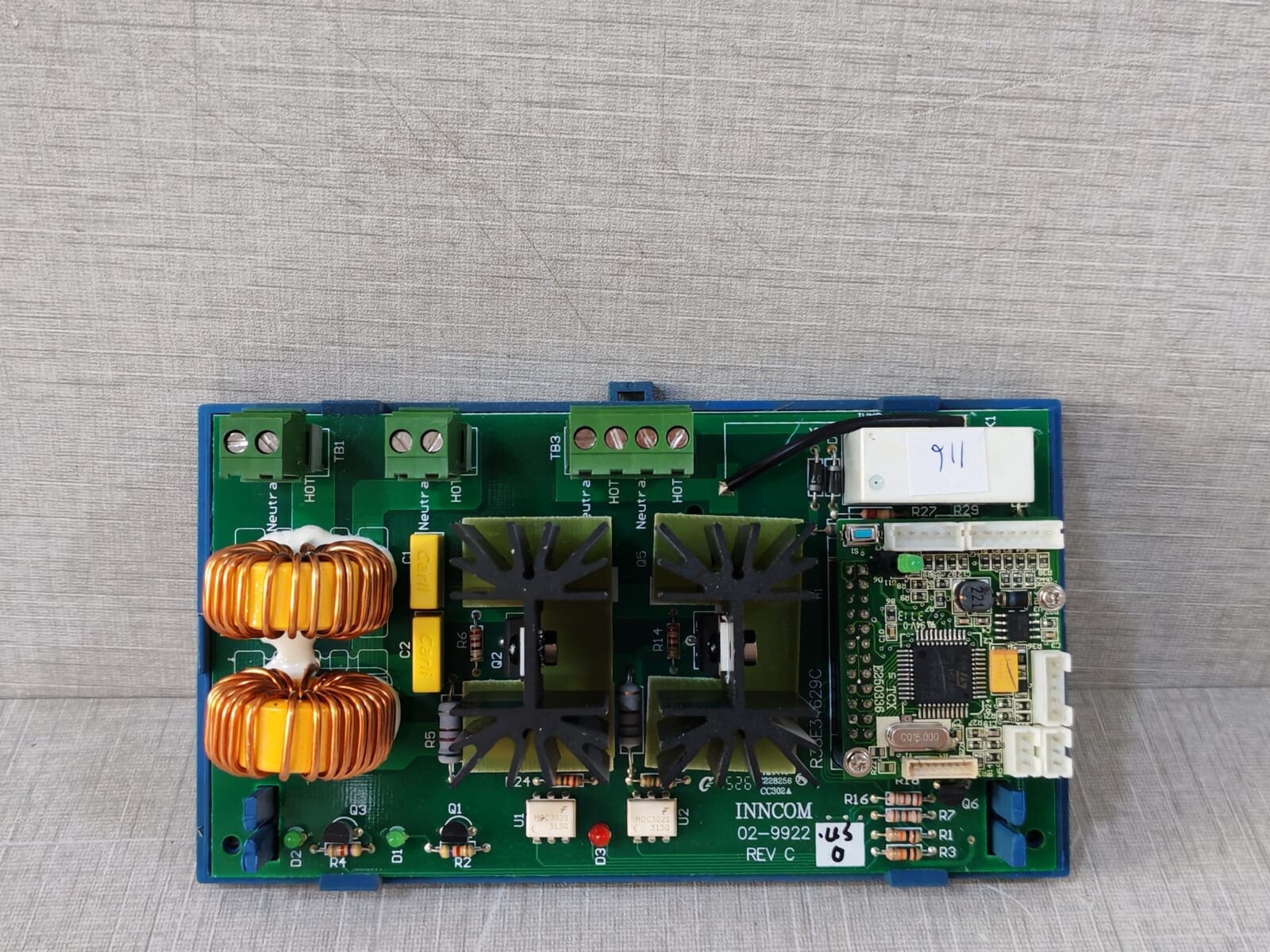 Honeywell 01-9928.US WITH 02-9922 HONEYWELL D254.FET RAIL LAMP DIMMER 01-9928.US WITH 02-9922 REV C BOARD 5