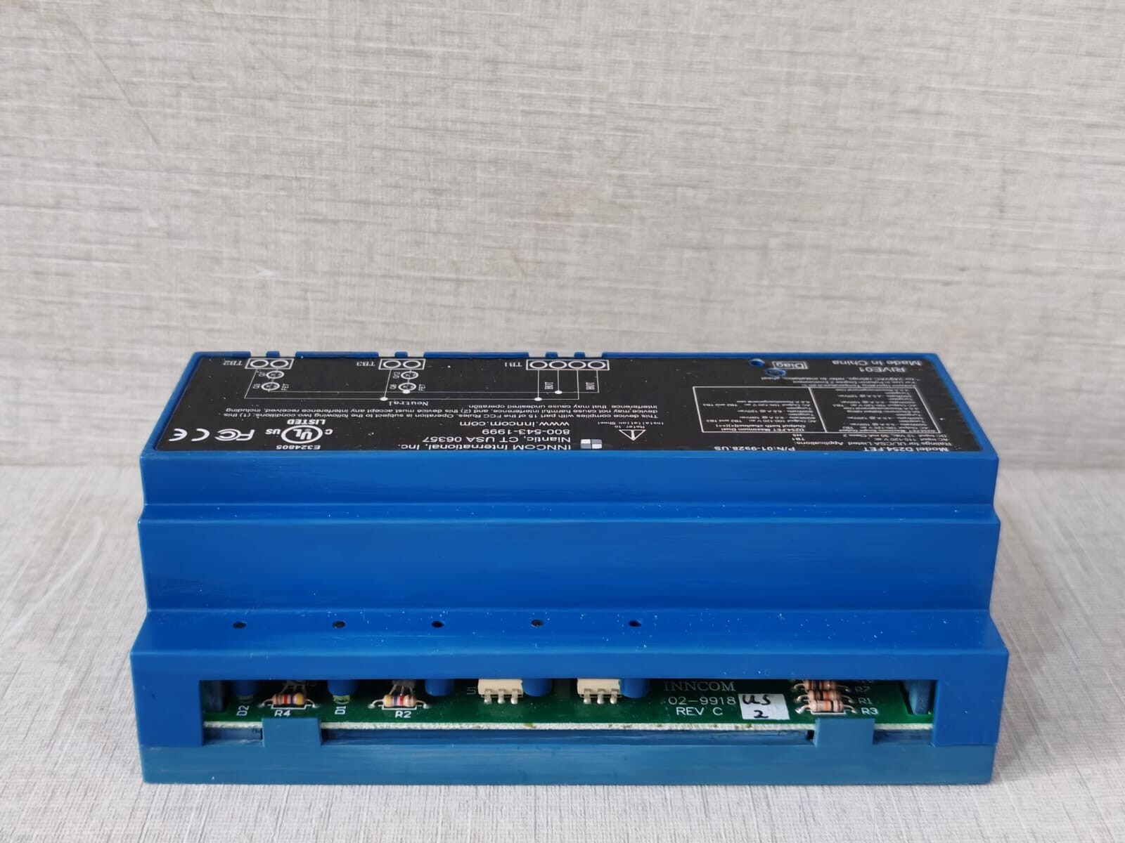 Honeywell 01-9928.US WITH 02-9922 HONEYWELL D254.FET RAIL LAMP DIMMER 01-9928.US WITH 02-9922 REV C BOARD 7