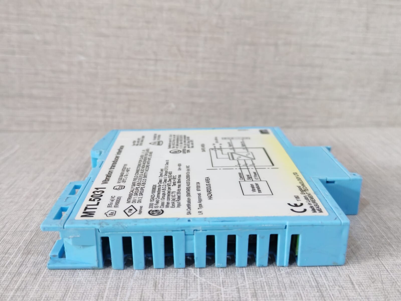 MTL MTL5031 MTL5031 VIBRATION TRANSDUCER INTERFACE 5