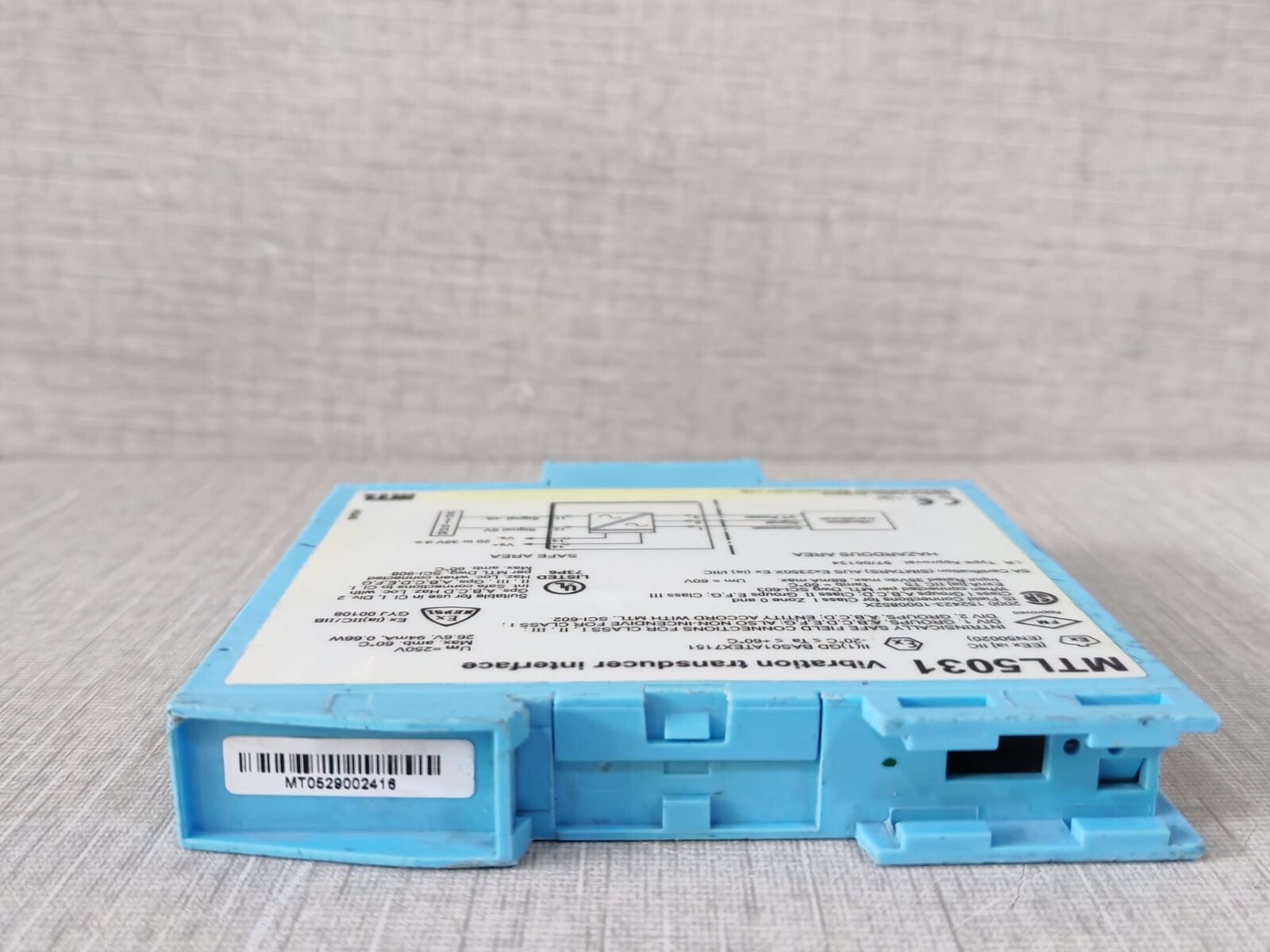 MTL MTL5031 MTL5031 VIBRATION TRANSDUCER INTERFACE 6