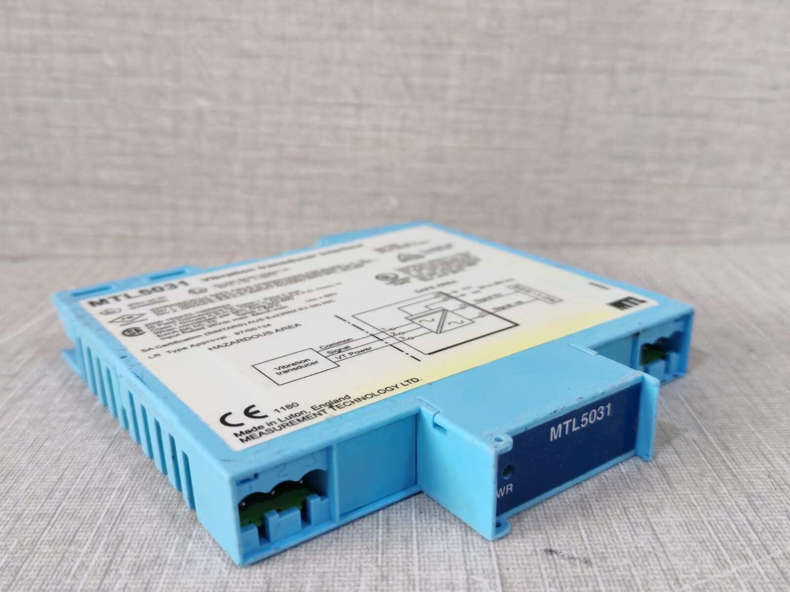MTL MTL5031 MTL5031 VIBRATION TRANSDUCER INTERFACE 8