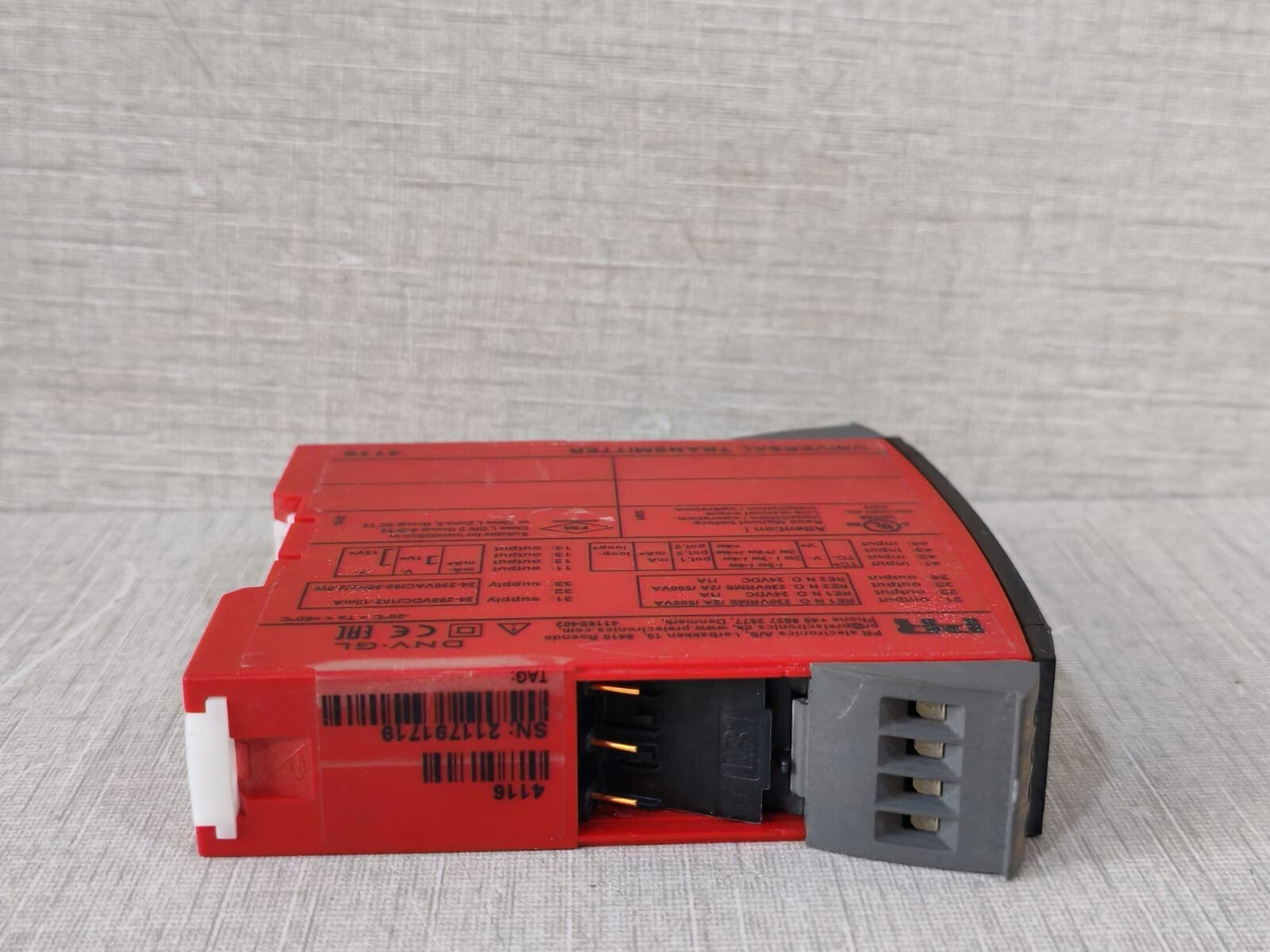 PR Electronics PR-4116 PR 4116 UNIVERSAL TRANSMITTER -PR ELECTRONICS 8