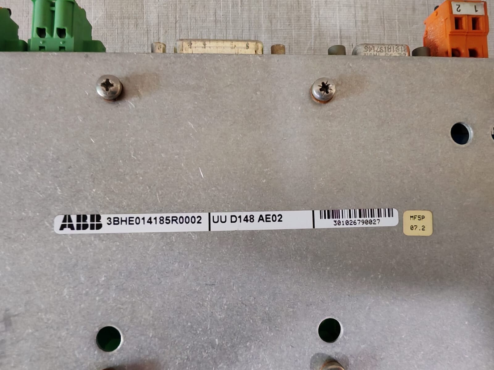ABB 3BHE014185R0002 ABB 3BHE014185R0002 UU D148 AE02 CURRENT TRANSDUCER CONTROL BOARD 3