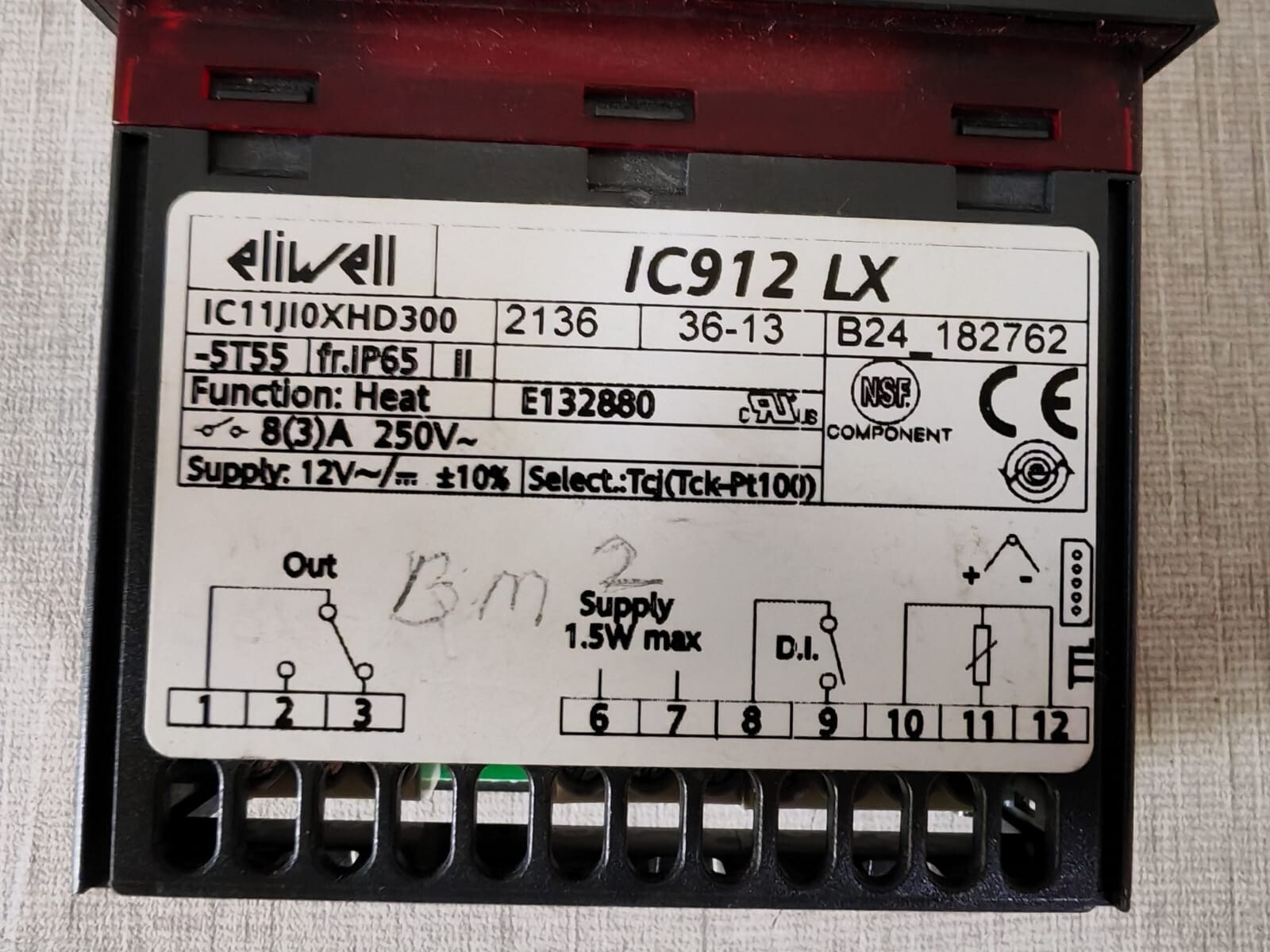 Eliwell IC912LX IC912LX Eliwell Temperature Controller IC11JI0XHD300 4
