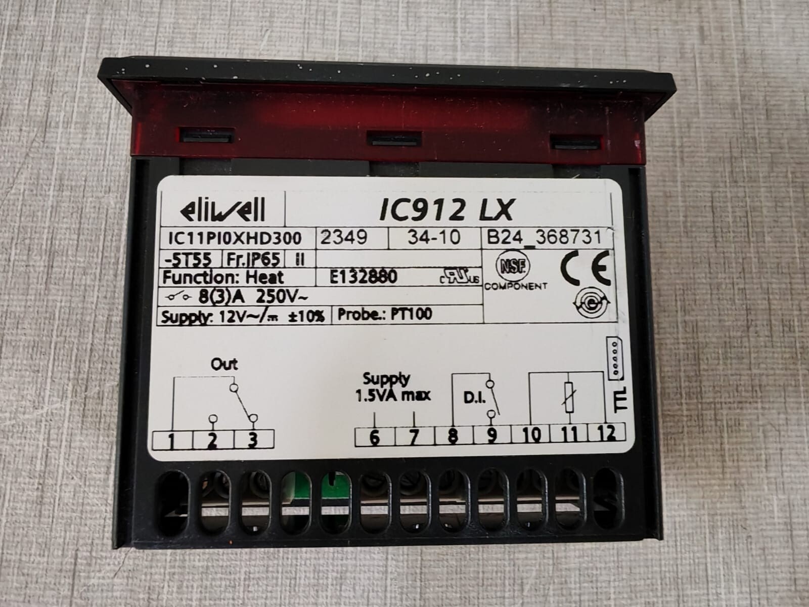 Eliwell IC912LX IC912LX Eliwell Temperature Controller IC11PI0XHD300 4