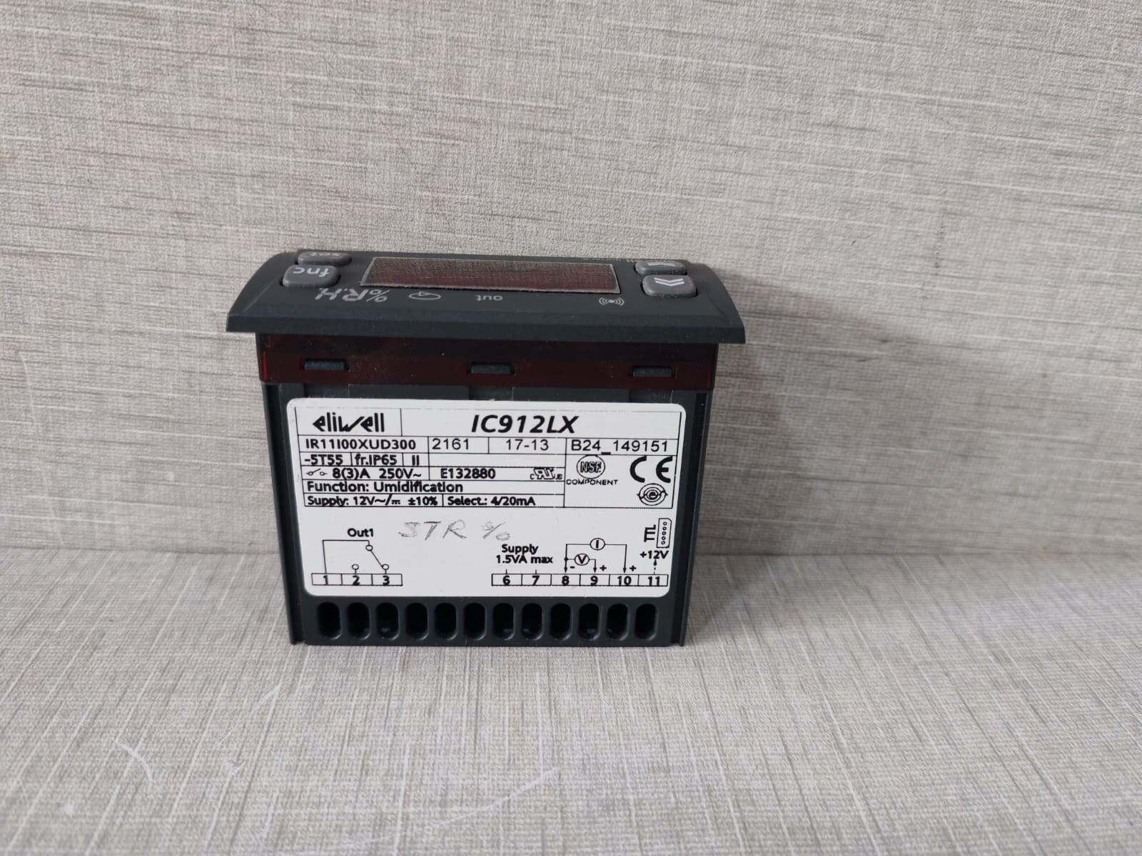 ELIWELL IC912LX IC912LX Eliwell Temperature Controller IR11I00XUD300 4