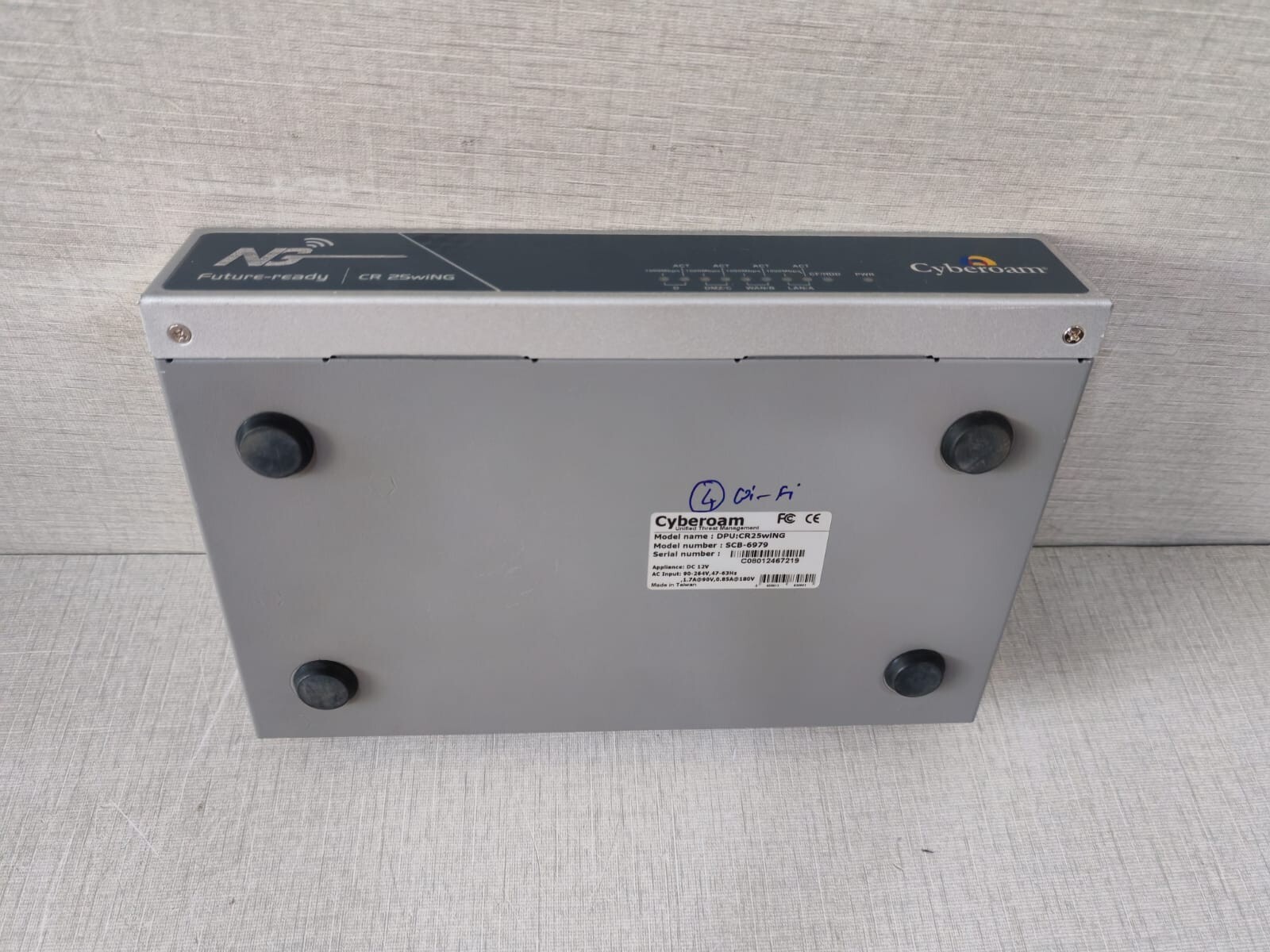GE SCB-6979 Cyberoam CR25wiNG Unified Threat Management Firewall Security SCB-6979 7