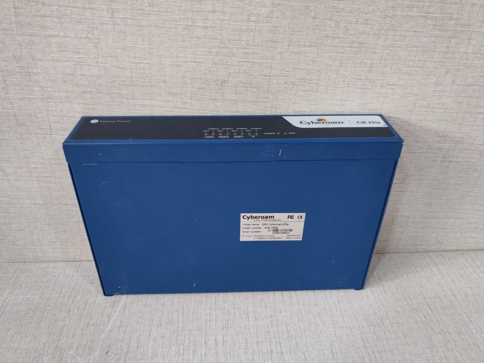 GE SCB-7968 Cyberoam CR 25ia / CR25ia Unified Threat Management VPN Firewall SCB-7968 5