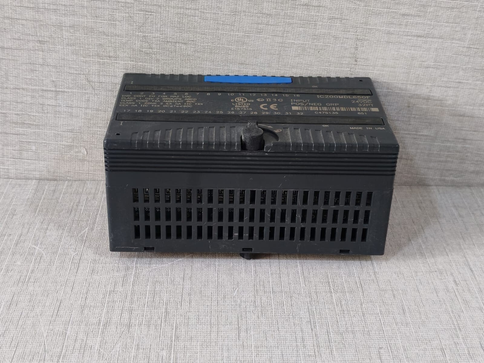 GE IC200MDL650F GE FANUC IC200MDL650F INPUT MODULE 4