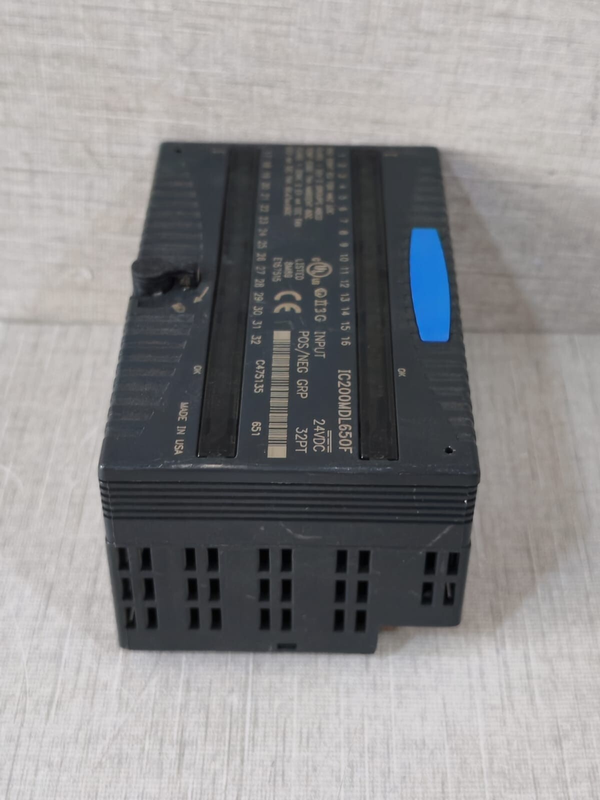 GE IC200MDL650F GE FANUC IC200MDL650F INPUT MODULE 6