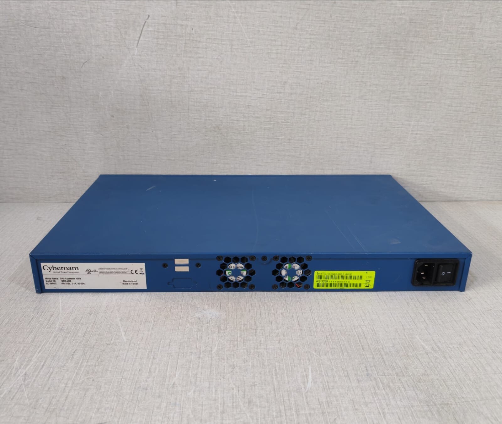 Cyberoam NAR-4060 Cyberoam CR 100ia / CR100ia 6-Port Ethernet Firewall NAR-4060 9