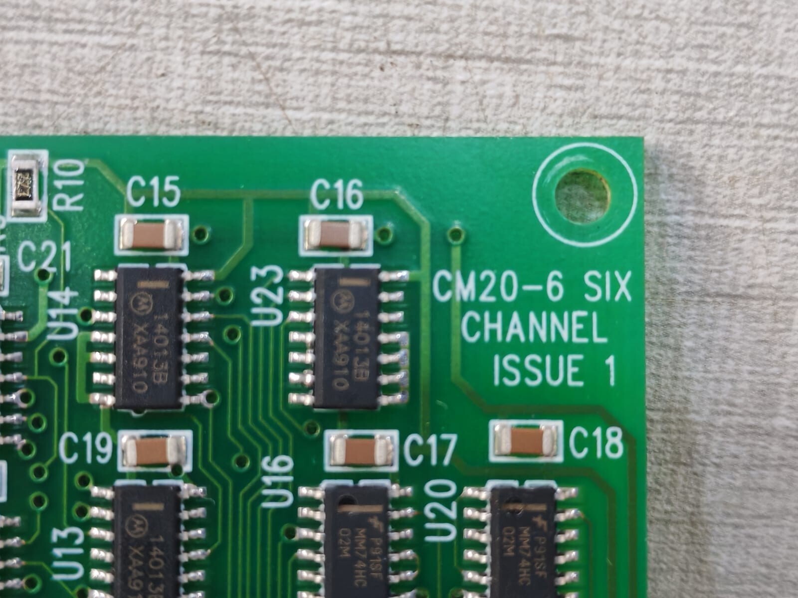 Parker CM20-6 CM20-6 SIX CHANNEL BOARD FOR PARKER CM20 2