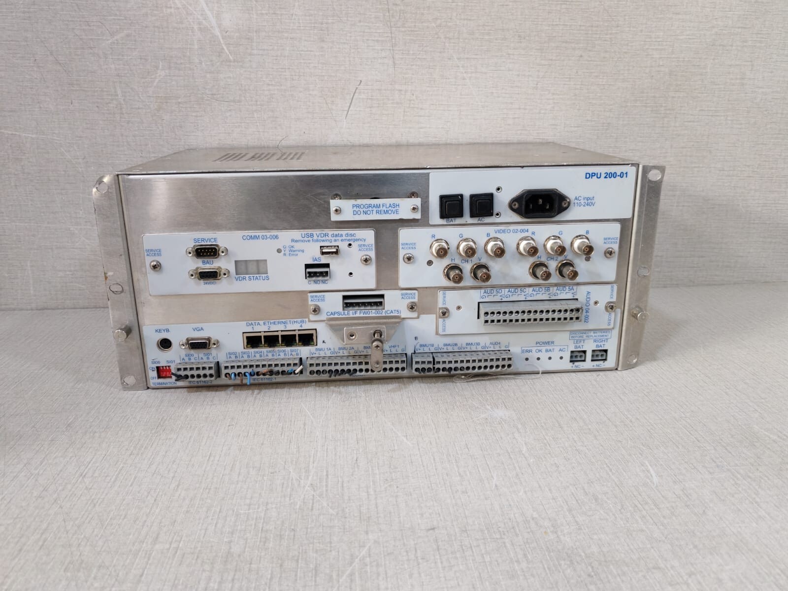 Danelec DPU 200-01 Voyage Data Recorder Type 1300687