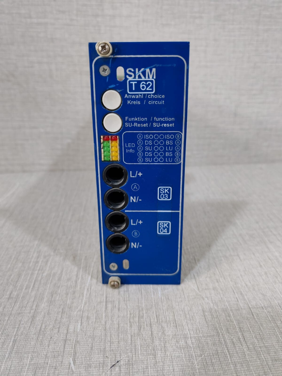 SKMT 62 SKM T62 | SKMT 62 PCB Card SKM16A - Misssing Fuse Holder 2