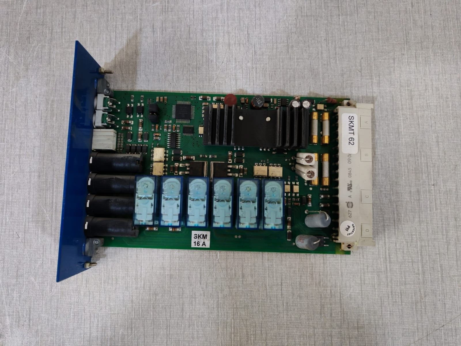 SKMT 62 SKM T62 | SKMT 62 PCB Card SKM16A - Misssing Fuse Holder 4