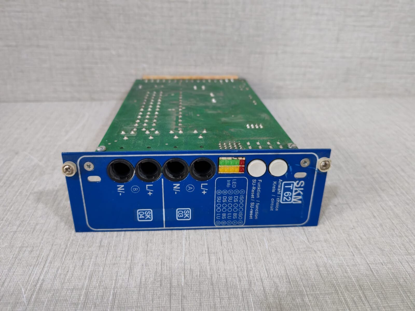 SKMT 62 SKM T62 | SKMT 62 PCB Card SKM16A - Misssing Fuse Holder 7