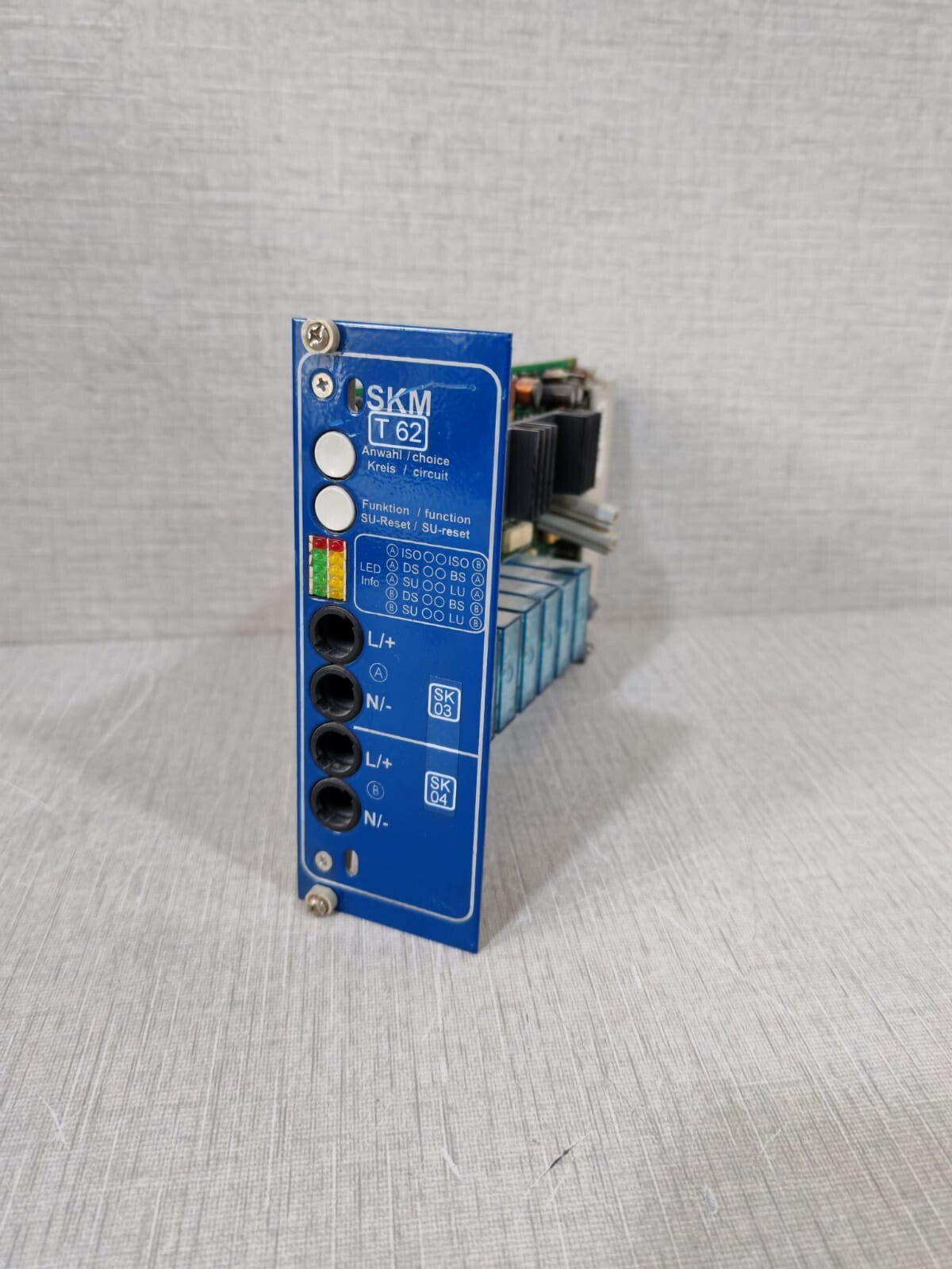SKM T62 | SKMT 62 PCB Card SKM16A - Misssing Fuse Holder