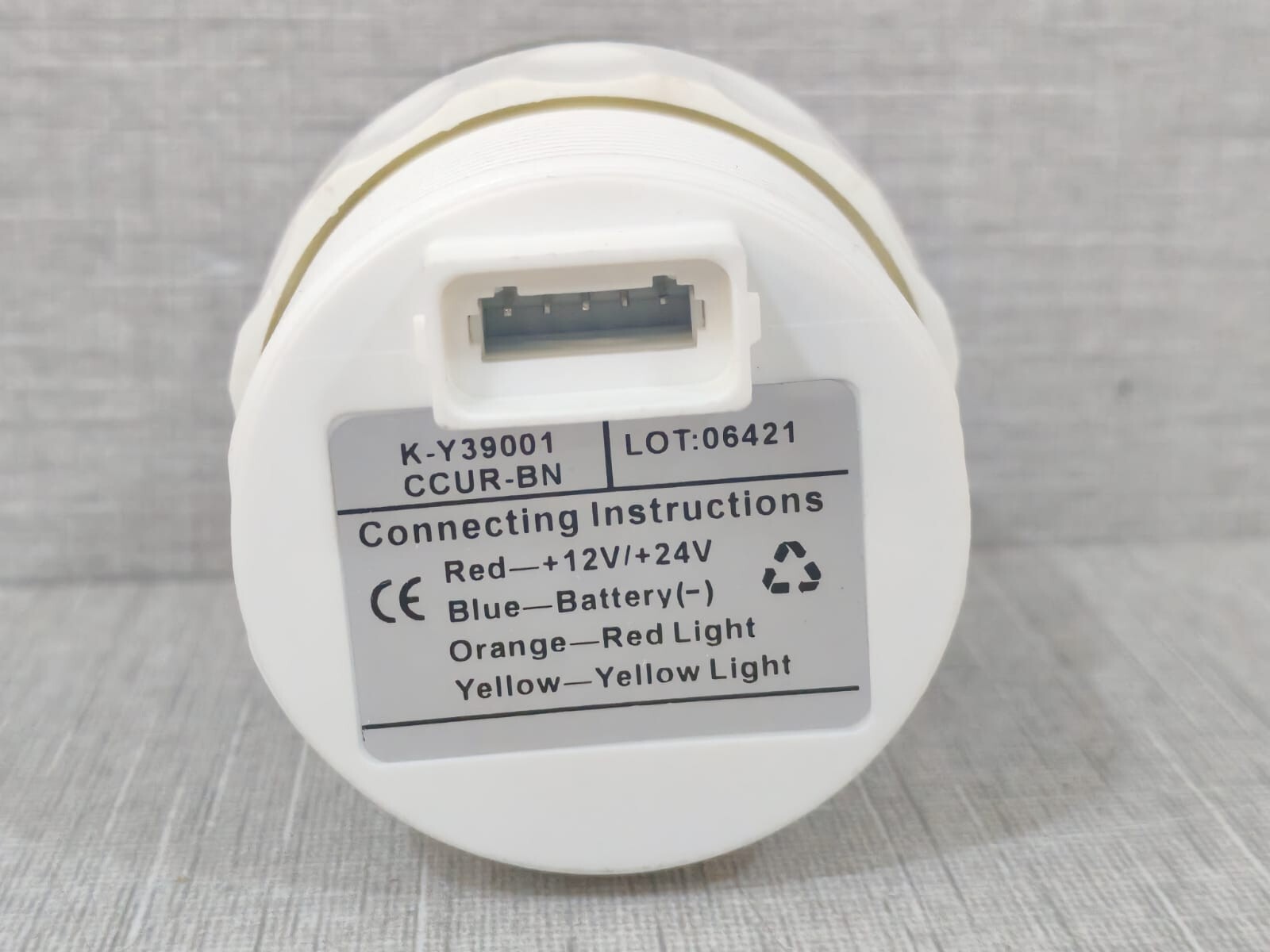 KUS Y39001 KUS CCUR-BN HOURMETER GAUGE K-Y39001(12V/24V) 4