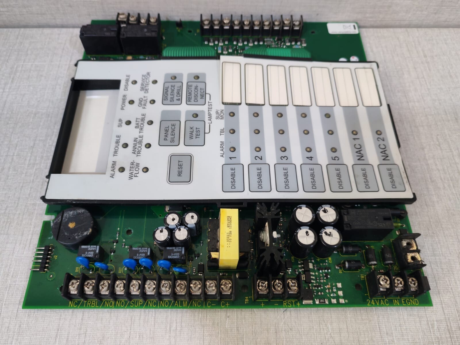 Edwards 7160461-12 Edwards 7160461-12 Operator Interface and Main Circuit Board for Fireshield 8