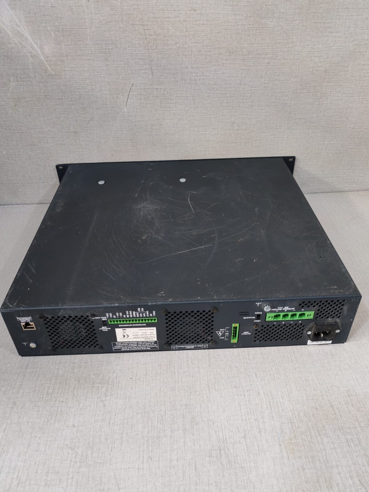Honeywell 580232 Honeywell 2XD400 Power Amplifier P/n: 580232 -, NO CABLE & ACCESSORIES 6